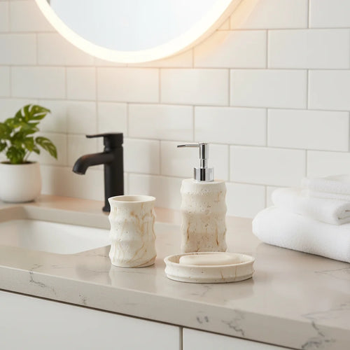 AUREA™ Travertine Badkamerset