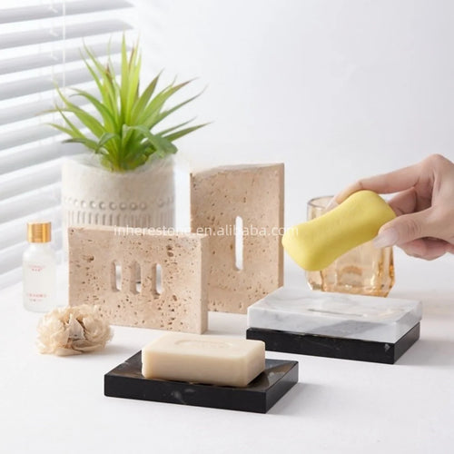 AUREA™ Ovale Travertine Tray