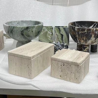 AUREA™ Travertine Box
