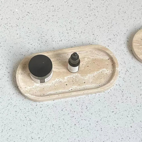 AUREA™ Travertine Zeepschaal